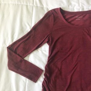 SOLD-Maternity Long Sleeve Top